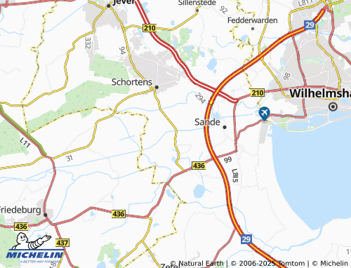 MICHELIN Dykhausen map - ViaMichelin