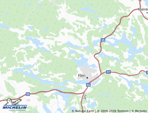 Mapa MICHELIN Orrhammar - ViaMichelin