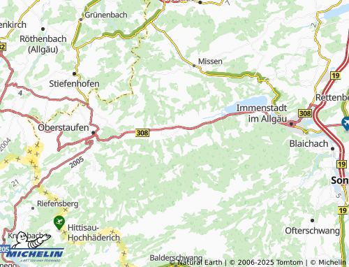 Carte MICHELIN Osterdorf - ViaMichelin