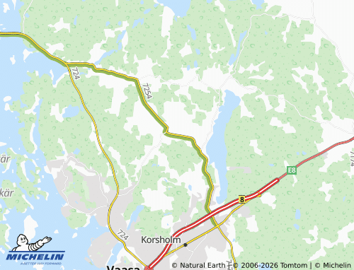 Carte MICHELIN Finnholmen - ViaMichelin