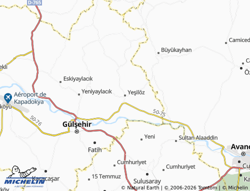 Mappa MICHELIN Yeşilöz - ViaMichelin