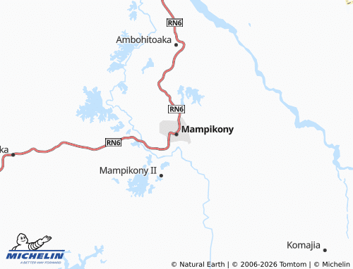 MICHELIN-Landkarte Mampikony - ViaMichelin