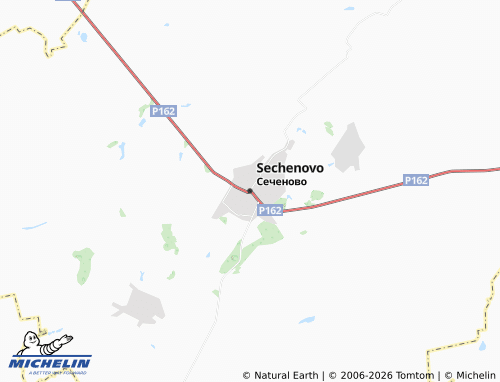 MICHELIN-Landkarte Sechenovo - ViaMichelin