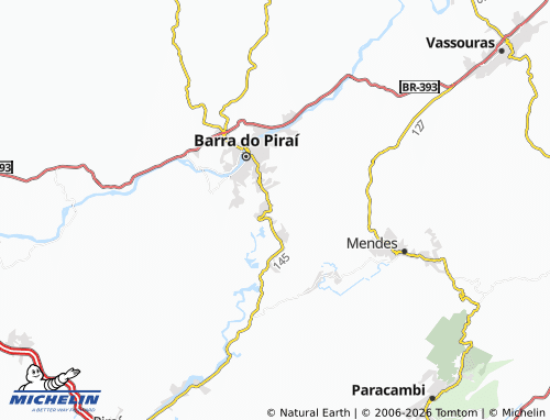 Mapa MICHELIN Ponte do Andrade - ViaMichelin
