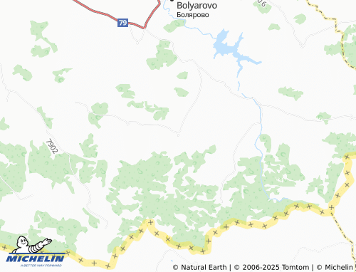 MICHELIN Sharkovo map - ViaMichelin