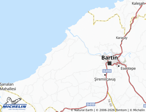 MICHELIN Saraylı map - ViaMichelin