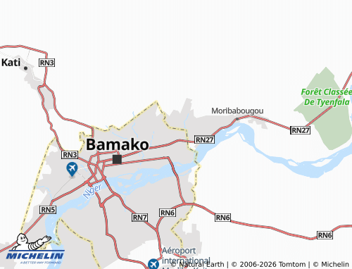 MICHELIN Boulkassoumbougou map - ViaMichelin