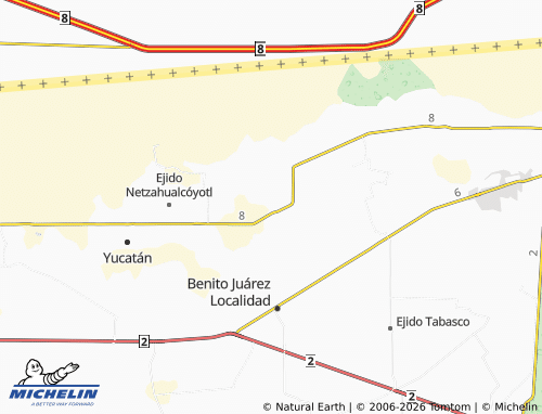 Mapa MICHELIN 18 de Marzo - ViaMichelin