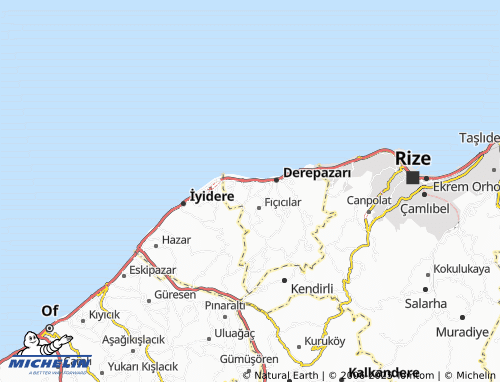 MICHELIN Yanıktaş map - ViaMichelin