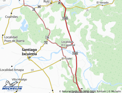 Mapa MICHELIN Hermosa Provincia - ViaMichelin