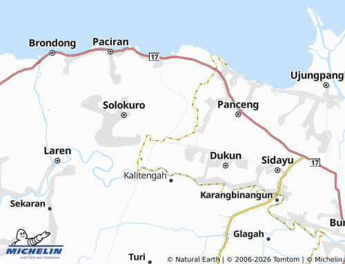 Mapa MICHELIN Takerharjo - ViaMichelin