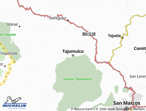 Mappa MICHELIN Tajumulco - ViaMichelin