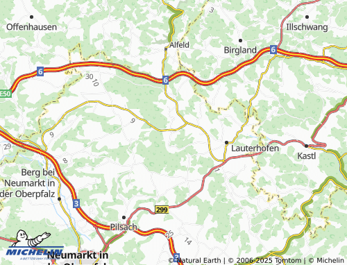 MICHELIN Pettenhofen map - ViaMichelin
