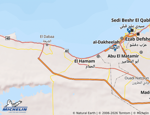 Mapa MICHELIN al-'Alameen - ViaMichelin
