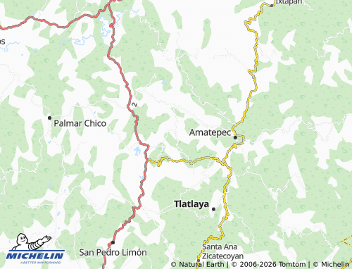 MICHELIN-Landkarte Santiago - ViaMichelin