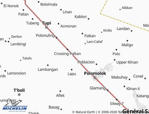 Mappa MICHELIN Sulit - ViaMichelin