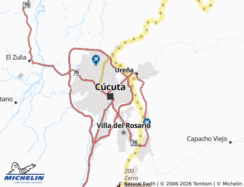 Carte MICHELIN Aniversario I - ViaMichelin