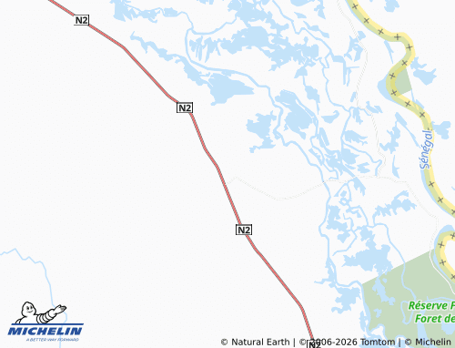 Mapa MICHELIN Doumgo Ouro Alfa - ViaMichelin