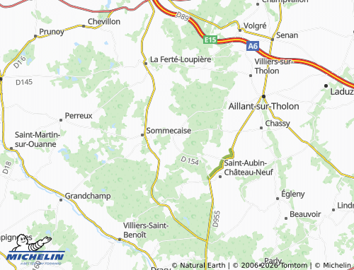 Mappa MICHELIN Les Ormes - ViaMichelin