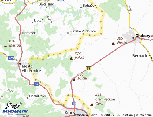 MICHELIN-Landkarte Dobieszów - ViaMichelin