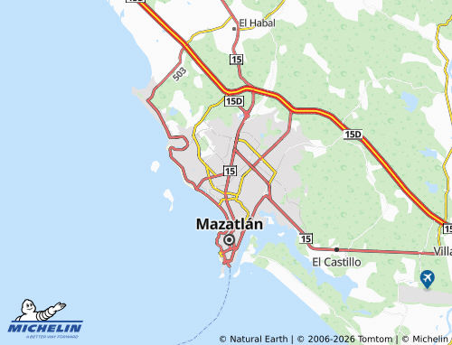 Mappa MICHELIN Infonavit Playas - ViaMichelin
