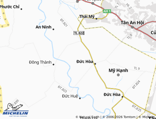 Mapa MICHELIN Tân Phú - ViaMichelin