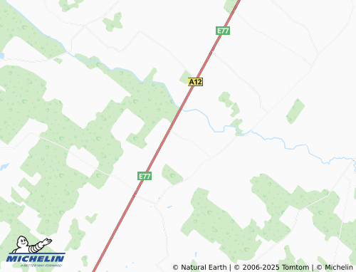 MICHELIN Jauniūnai map - ViaMichelin