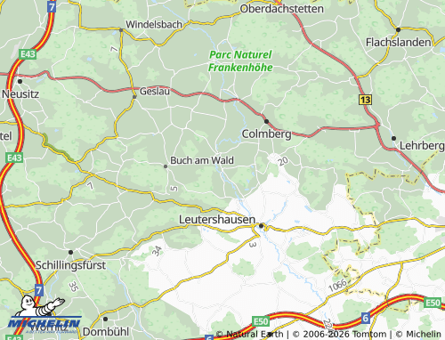 Mappa MICHELIN Höchstetten - ViaMichelin