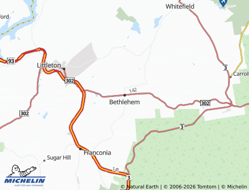 Mapa MICHELIN Bethlehem - ViaMichelin
