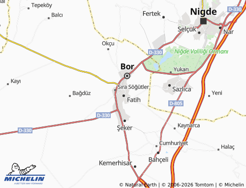 Mapa MICHELIN Dink - ViaMichelin