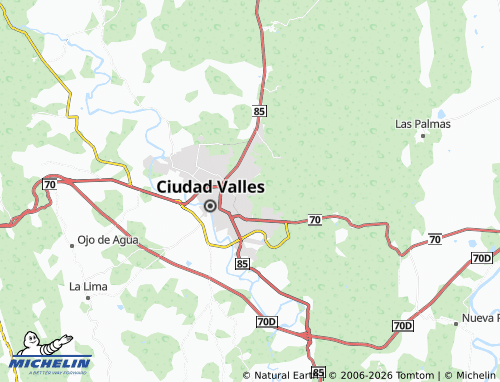 Mappa MICHELIN Villa del Carmen - ViaMichelin
