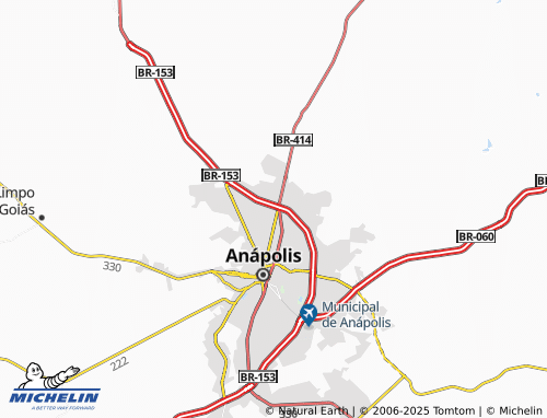 MICHELIN Jardim das Américas Segunda Etapa map - ViaMichelin