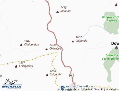 MICHELIN-Landkarte Chimpeni - ViaMichelin