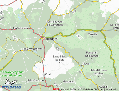 MICHELIN Le Plessis map - ViaMichelin