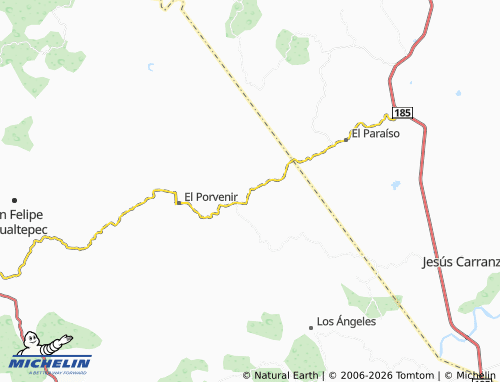Mapa MICHELIN Emiliano Zapata - ViaMichelin
