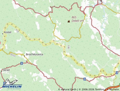 Mapa MICHELIN Blaževci - ViaMichelin