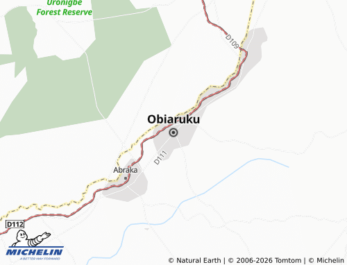 Mappa MICHELIN Obiaruku - ViaMichelin