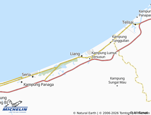 Mappa MICHELIN Kampung Sungai Taring - ViaMichelin