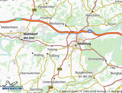 MICHELIN Stadel map - ViaMichelin