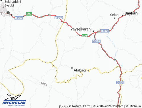 Kaart MICHELIN Çelikli - ViaMichelin