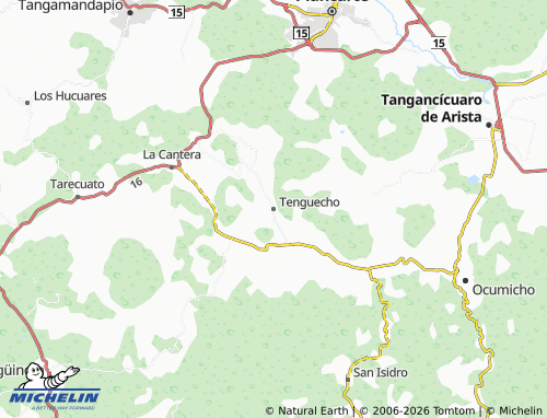 Kaart MICHELIN Tenguecho - ViaMichelin