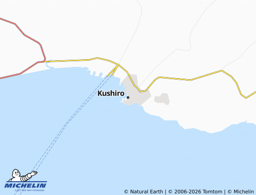 Mappa MICHELIN Kushiro - ViaMichelin