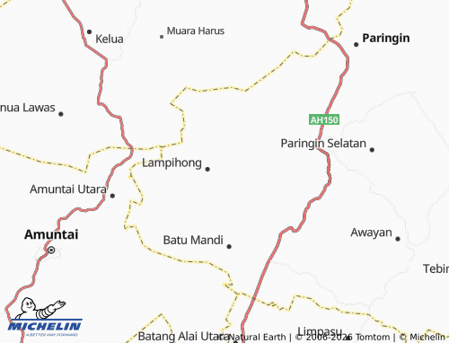 MICHELIN-Landkarte Batu Merah - ViaMichelin