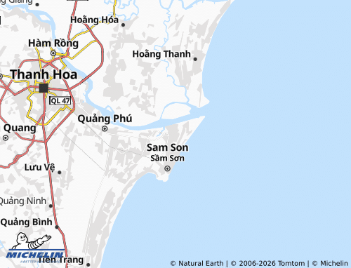 Mapa MICHELIN Quảng Cư - ViaMichelin
