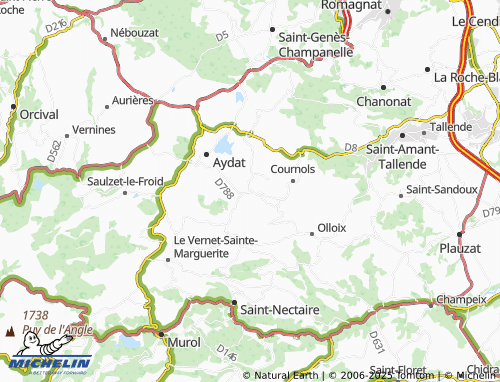 MICHELIN-Landkarte Fohet - ViaMichelin