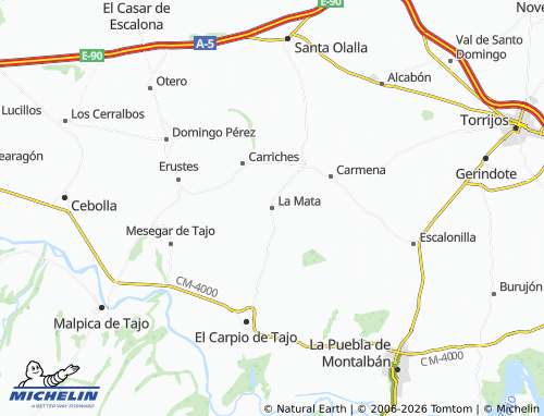 MICHELIN La Mata map - ViaMichelin