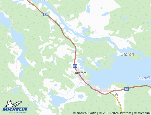 MICHELIN Norrbyn map - ViaMichelin