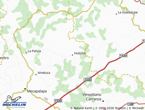 Mapa MICHELIN Huitzilác - ViaMichelin
