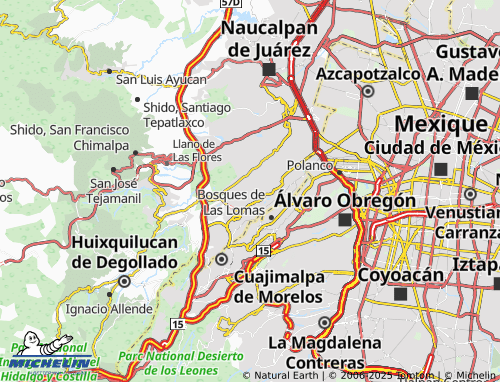 Mapa MICHELIN Corazón de La Herradura - ViaMichelin
