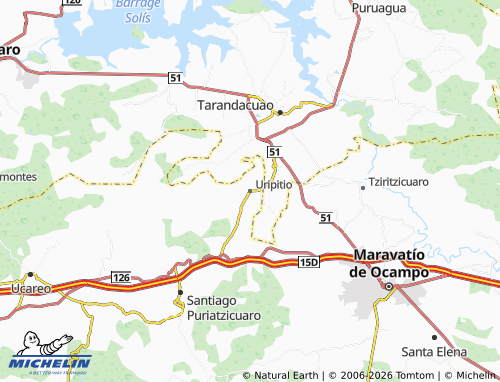 Mappa MICHELIN Uripitio - ViaMichelin